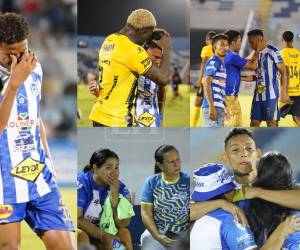 Victoria no pudo recuperarse de la adversidad y este jueves consumó un nuevo descenso en la Liga Nacional de Honduras. Las postales de tristeza.
