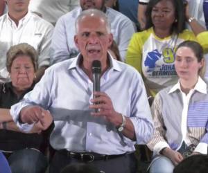 Nasry Asfura hizo un llamado para que se reanude el escrutinio especial de votos.