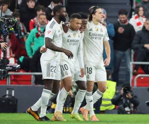 Mbappé llegó a 14 goles en LaLiga con el Real Madrid.