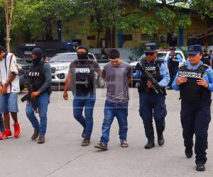 Los detenidos permanecen recluidos en el Centro Penal de El Progreso por el crimen de tres estudiantes.
