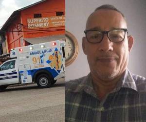 Roberto Chavarría fue atacado mientras se encontraba dentro del supermercado en Olanchito.