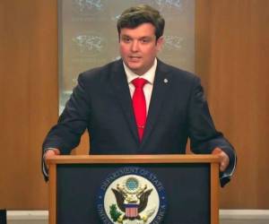 Thomas Pigott, portavoz del Departamento de Estado de Estados Unidos.