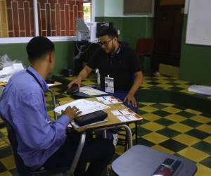 Este domingo se realizó un simulacro electoral en 524 centros de votación distribuidos en los 18 departamentos del país.