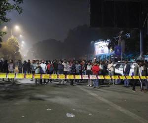 Unas ocho personas murieron y quince resultaron heridas en Nueva Delhi.