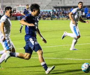 Imágenes del desarrollo del partido.