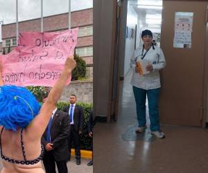 Floridalia Aguilar, quien se hizo viral por su protesta del 15 de septiembre ante el presidente Nasry Asfura, reveló que aún no es doctora y sorprendió al decir lo que hará cuando sea oficialmente médico.