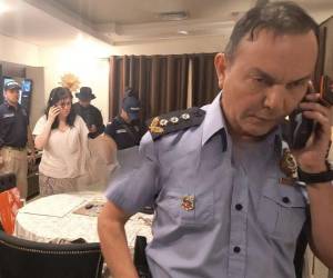 El comisario Luis Benítez informó en el canal NPY que la mujer fue detenida en medio de un allanamiento a una lujosa vivienda.