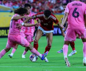 Al-Ahly e Inter Miami terminaron los primeros 45 minutos de juego sin gol alguno.