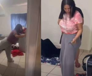 La mujer confirmó que los videos son reales y aseguró que corresponden a un momento en el que, según su versión, el cantante intentaba internarla en un centro de rehabilitación en contra de su voluntad.