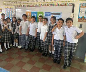 Los alumnos del CEB Roberto Sosa de la colonia Kennedy pusieron a prueba los conocimientos adquiridos durante el proyecto.