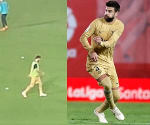 El tema “Te felicito” sonó durante el entrenamiento de Piqué previo al partido del Barcelona contra el Mallorca.