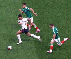 Imágenes del desarrollo del partido.