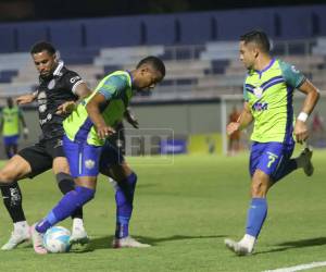 Imágenes del desarrollo del partido.