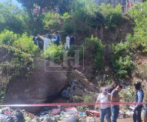 Hasta el momento se desconoce la identidad de la fallecida, cuyo cadáver fue lanzado a un abismo.