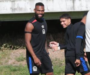 Jorge Benguché ha estado entrenando con el Olimpia previo al juego de Copa Centroamericana.