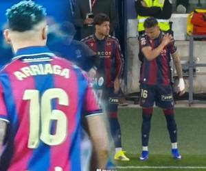 Kervin Arriaga perdió la titularidad con el Levante que comanda Luís Castro.