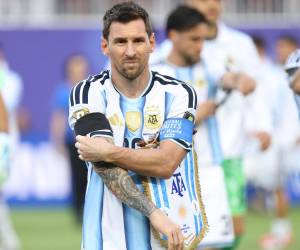 Lionel Messi dio una asistencia en el triunfo de Argentina sobre Suiza.
