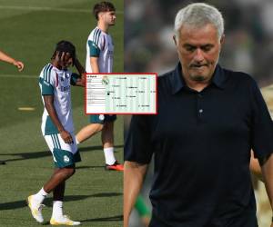 José Mourinho tendrá su primer compromiso al frente del Real Madrid en su regreso y será contra el Inter de Milán donde presentará una serie de bajas