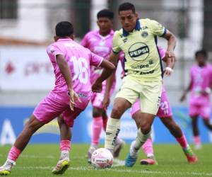 Motagua se ha encontrado contra un aguerrido Platense en el Excélsior.