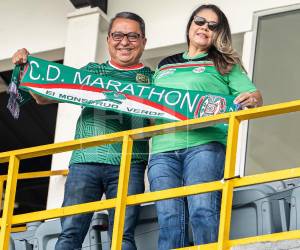 La afición verdolaga ya se hace presente en el estadio Morazán para la final de ida.