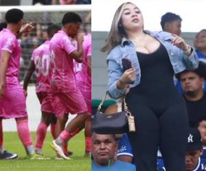 La belleza no pudo hacer falta en las gradas del estadio Excélsior, linda chica se robó las miradas y técnico de equipo espió a sus rivales