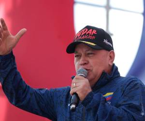 El ministro de Interior de Venezuela, Diosdado Cabello.