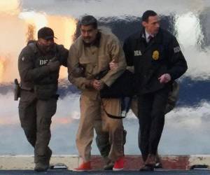 Nicolas Maduro, expresidente de Venezuela, fue llevado a Estados Unidos tras ser capturado en el palacio de Miraflores.