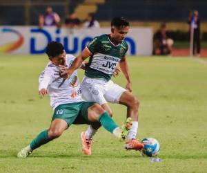 Imágenes del desarrollo del partido.