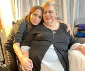 Con esta fotografía la familia de Paquita confirmó el fallecimiento.