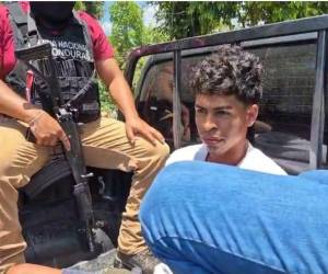 El detenido Jefry Johan Rodríguez Hernández, de 21 años de edad, es uno de los tres sospechosos de haber matado a la menor Katherin Mejía Argueta.