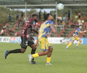 Imágenes del desarrollo del partido.