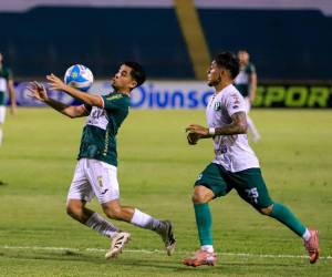 Imágenes del desarrollo del partido.