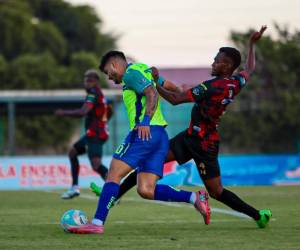 Imágenes del desarrollo del partido.