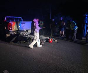 La señora Glenda Iseyda Bonilla Cerrato falleció al impactar contra un carro en el Canal Seco.