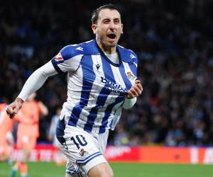 Mikel Oyarzabal llegó a su sexto gol de esta temporada con Real Sociedad.