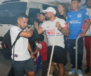 Imágenes del desarrollo del partido.