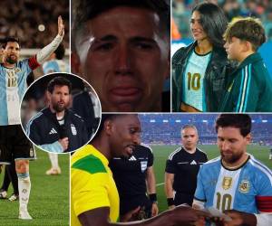 Lionel Messi tuvo su último partido con la Selección de Argentina y estas fueron las imágenes que más destacaron. Curioso regalo de los africanos, lágrimas y advertencia durante su discurso.
