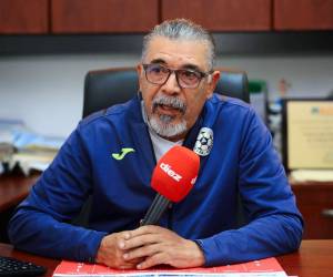 El presidente de la Federación de Fútbol de Nicaragua en charla con EL HERALDO.