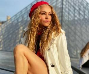 La cantante interrumpió la música para denunciar la presunta agresión de la que había sido víctima por un guardia de seguridad.