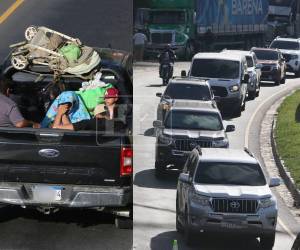 El feriado de vacaciones por concepto de Semana Santa concluyó, por lo que inició el retorno masivo de viajeros a la capital, causando congestionamiento vial en los principales ejes carreteros como la salida al norte. A continuación las imágenes y los detalles.