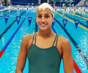 Julimar Ávila, la nadadora que puso en alto el nombre de Honduras en Tokio 2020.