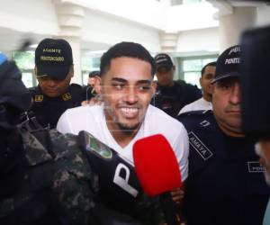 Jesús Daniel Trochez tuvo su audiencia inicial este jueves 20 de agosto en el Juzgado de Letras Penal de San Pedro Sula.