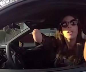 La conductora despertó la simpatía de millones de conductores en Estados Unidos y en el mundo.