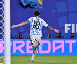 Lionel Messi abrió el candado de Cabo Verde a los 29 minutos.