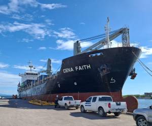 El Cena Faith se detuvo en Nicaragua antes de ingresar a Honduras, sin embargo no se sabe el motivo de su parada.