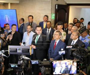 En el CN se recibió a los altos mandos de los operadores de justicia la tarde de este 27 de octubre.