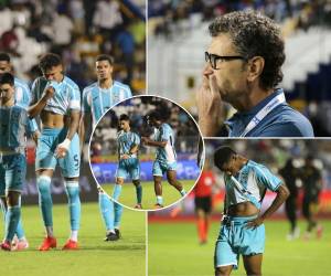 La Selección de Honduras quedó eliminada en la Liga de Naciones tras empatar ante Jamaica y la victoria de Guatemala ante Surinam. Esta fue la tristeza captada por EL HERALDO en los futbolistas y la afición.