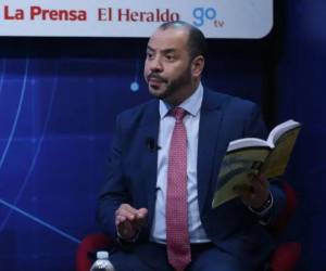 Gustavo Solórzano, presidente del Colegio de Abogados de Honduras.