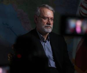 Ali Larijani aseguró no tener miedo a las amenazas vacías de Trump.