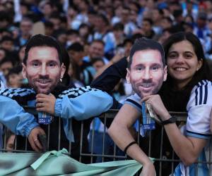El Monumental luce lleno para la despedida de Lionel Messi ante Benín.
